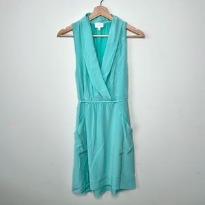 WILFRED Aritzia Sabine Dress Tiffany Blue/Turquoise
